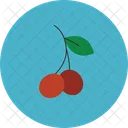 Icono De Cerezas Cereza Baya Icon