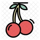 Cereza Comida Fruta Icon