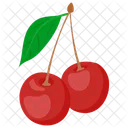 Cerezas  Icono