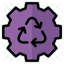Cero Residuos Reciclaje Equipo Icono