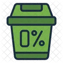 Cero Residuos Ecologico Ecologico Icono