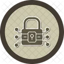 Cerradura Antirrobo Seguridad Icon