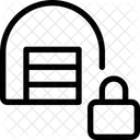 Cerradura De Almacenamiento Cerradura De Almacen Almacenamiento Icono