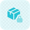 Cerradura De Caja De Entrega Cerradura De Caja De Archivo Cerradura De Paquete Icono
