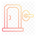 Cerradura de la puerta  Icono