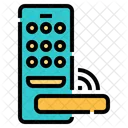 Cerradura De Puerta Tecnologia Control Del Hogar Icono