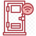 Cerradura de puerta inteligente  Icono