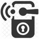 Puerta Cerradura Automatizacion Icono