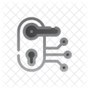 Cerradura Inteligente Cerrada Puerta Icono