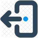 Firmar Flecha Fuera Icono