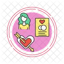 Certidão de casamento  Ícone