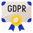 GDPR Certificacao Protecao Ícone