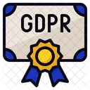 GDPR Certificacao Protecao Ícone