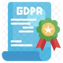 Certificação GDPR  Ícone