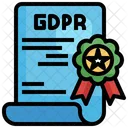 Certificação GDPR  Ícone