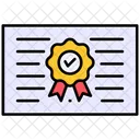 Certificación  Icono