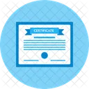 Certificado  Icono