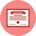 Certificado  Ícone