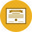 Certificado  Icono