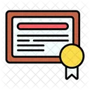 Certificado  Ícone
