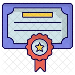 Certificado  Icono