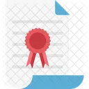 Certificado  Icono