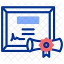 Certificado  Icono