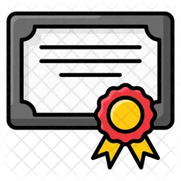 Certificado  Ícone