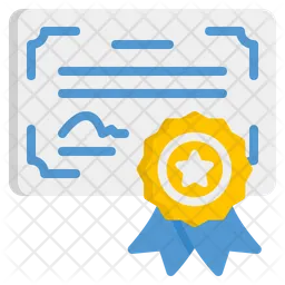 Certificado  Ícone