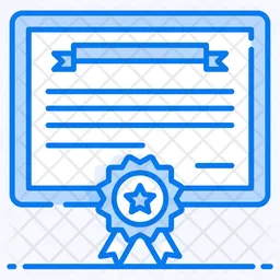 Certificado  Icono