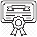 Certificado Documento Licenca Ícone