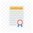 Certificado  Ícone