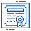 Certificado  Icono