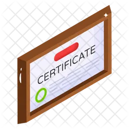 Certificado  Icono