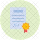 Certificado  Icono