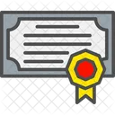 Certificado  Icon