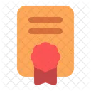 Certificado  Icono