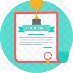 Certificado  Ícone