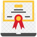 Certificado  Icono