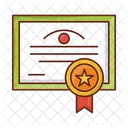 Certificado  Icono