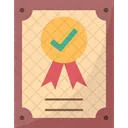 Certificado  Icono