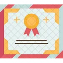 Certificado  Icono