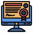 Certificado  Icono