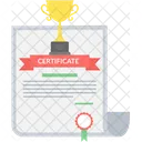 Certificado  Ícone