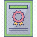 Certificado  Icono