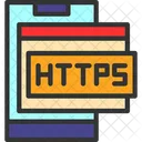 Certificado Conexao Https Ícone