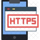 Certificado Conexao Https Ícone