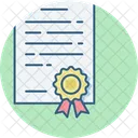 Certificado  Icono