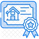Certificado de propiedad  Icon