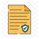 Certificado de seguridad  Icono